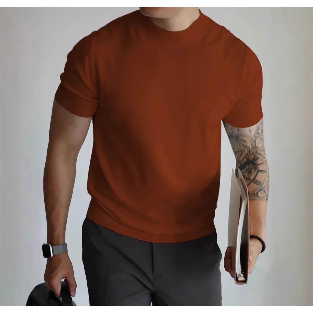 American cotton summer casual t-shirt