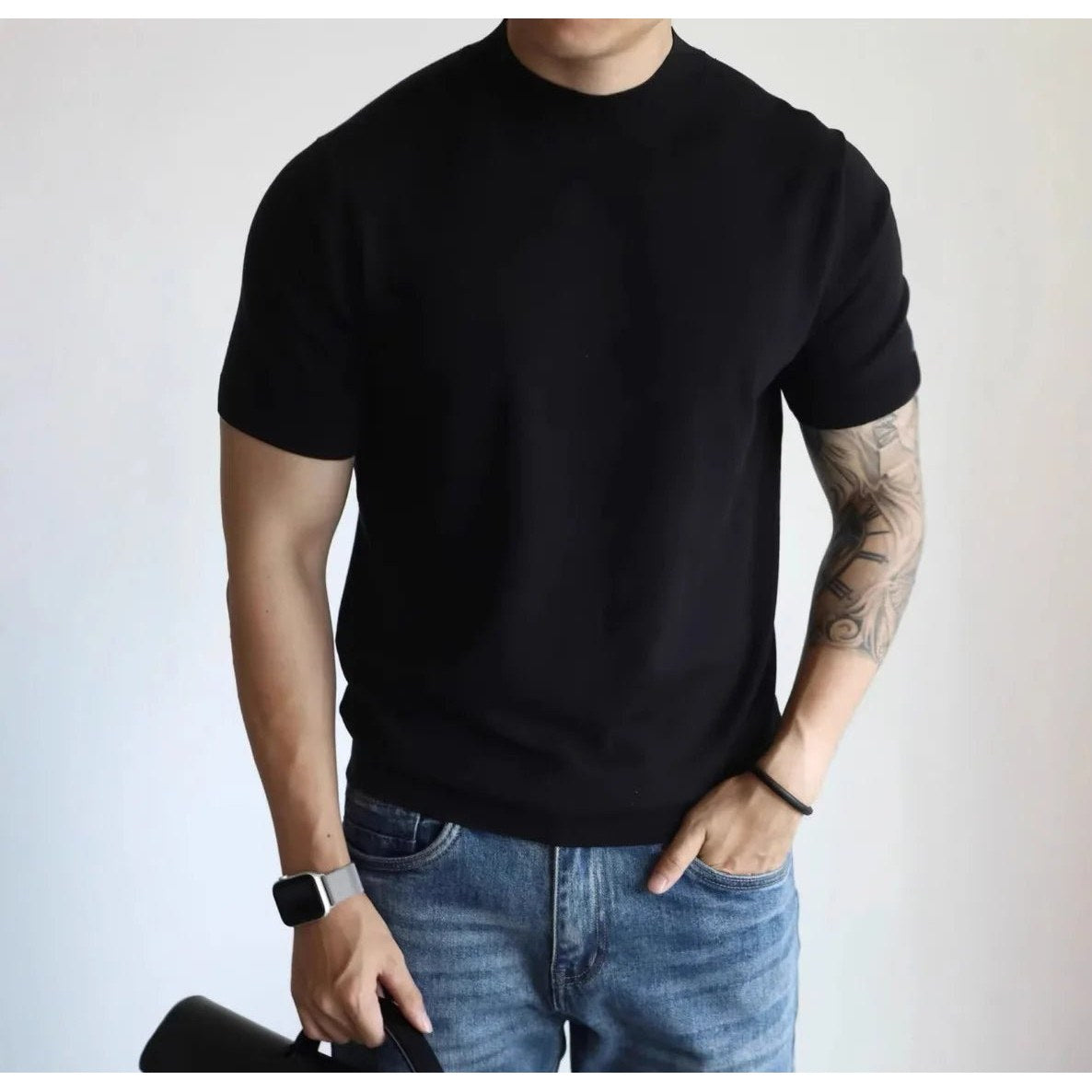 American cotton summer casual t-shirt