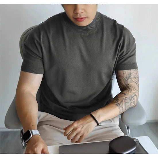 American cotton summer casual t-shirt
