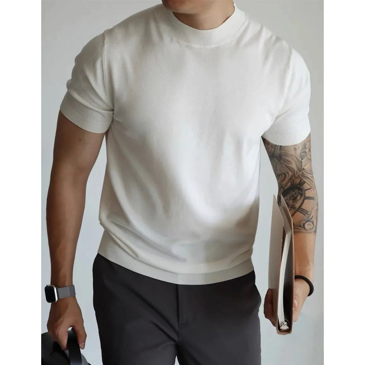 American cotton summer casual t-shirt
