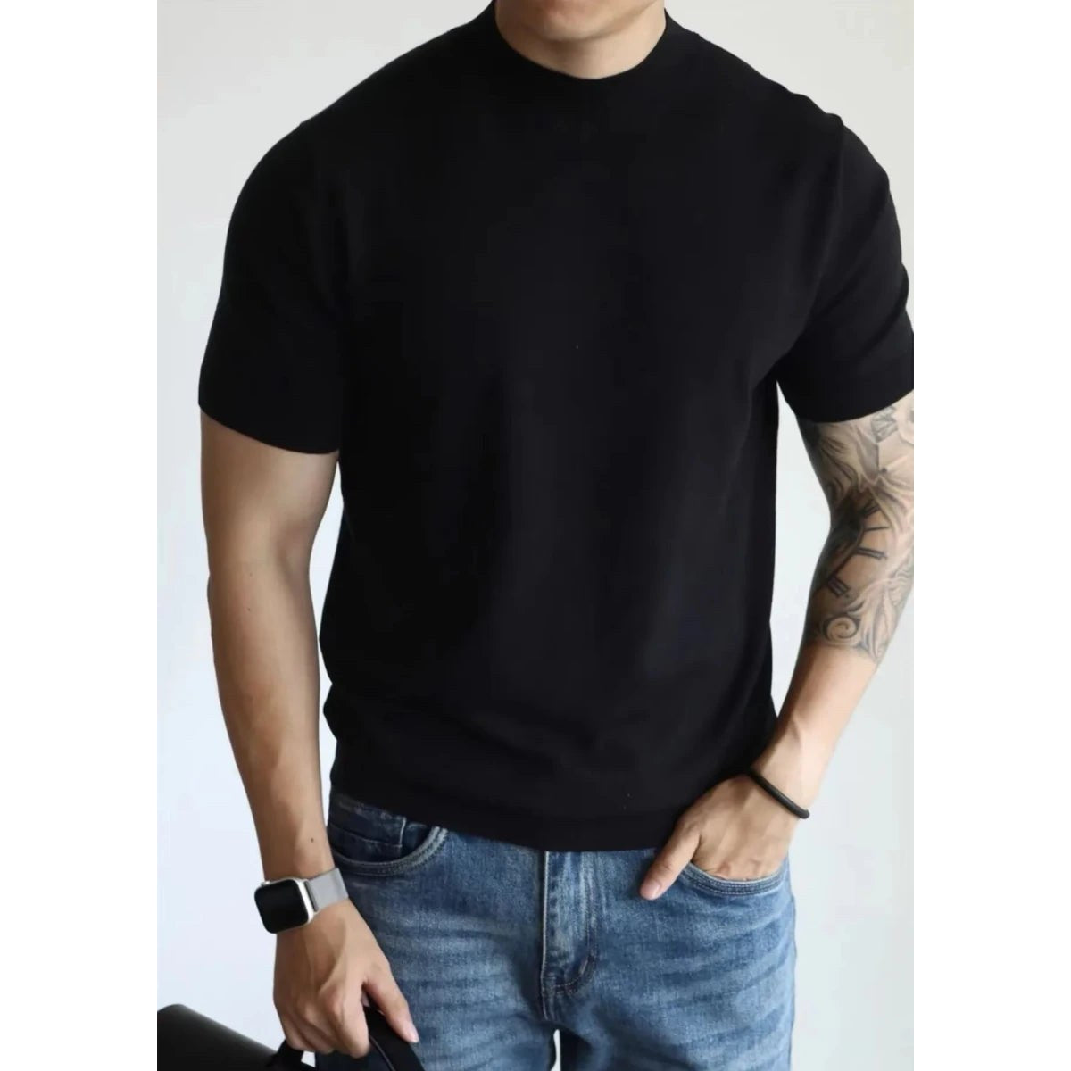 American cotton summer casual t-shirt