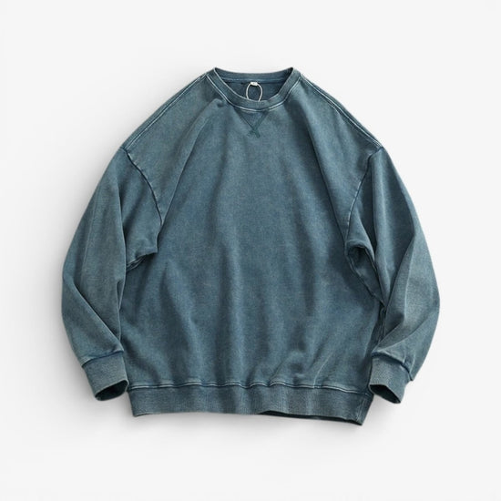 American retro oversized sweater