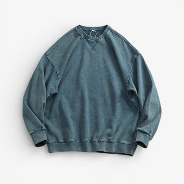 American retro oversized sweater