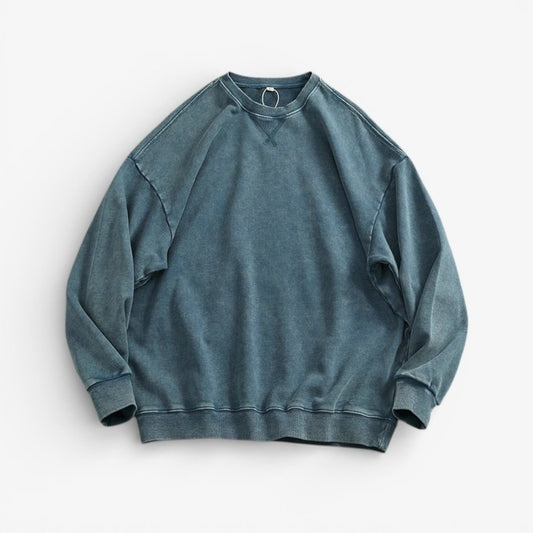 American retro oversized sweater