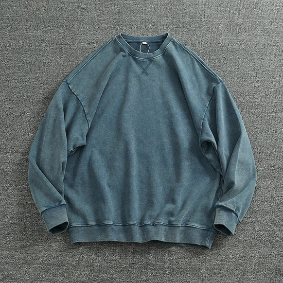 American retro oversized sweater