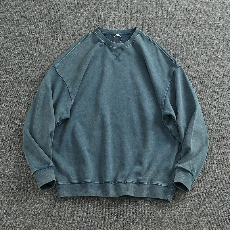 American retro oversized sweater
