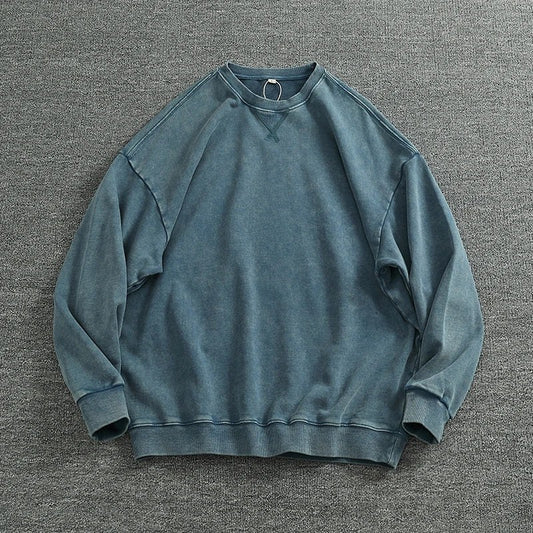 American retro oversized sweater