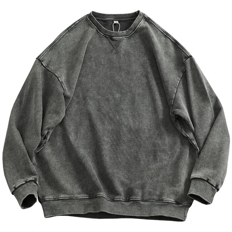 American retro oversized sweater