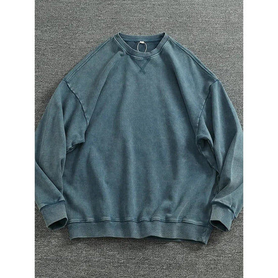 American retro oversized sweater