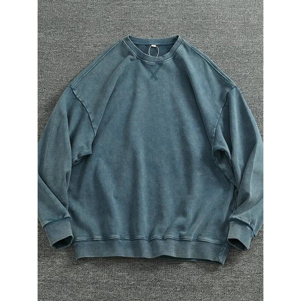 American retro oversized sweater