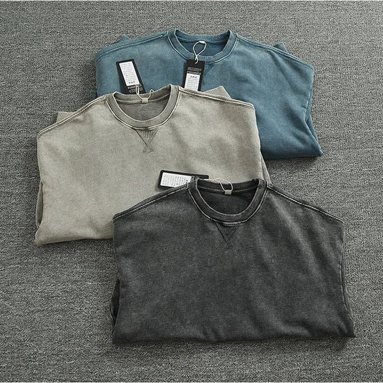 American retro oversized sweater