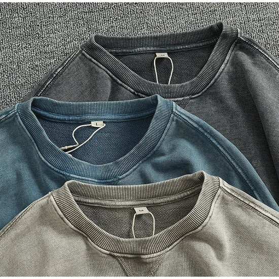 American retro oversized sweater