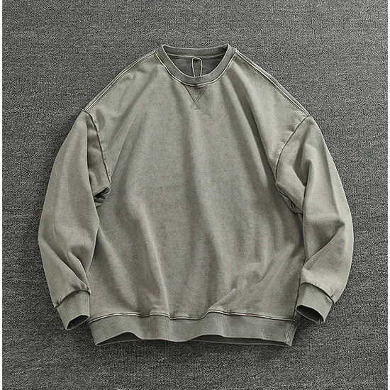 American retro oversized sweater