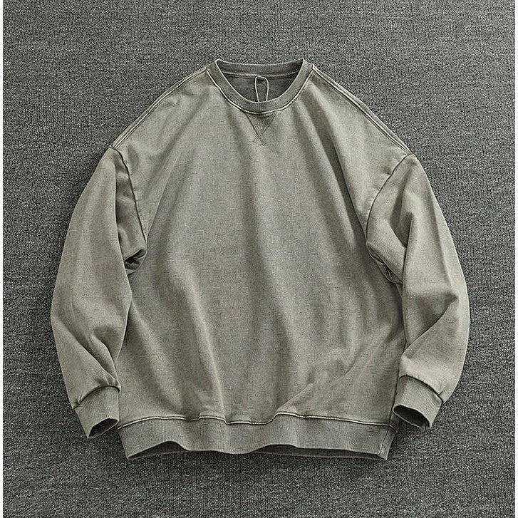 American retro oversized sweater