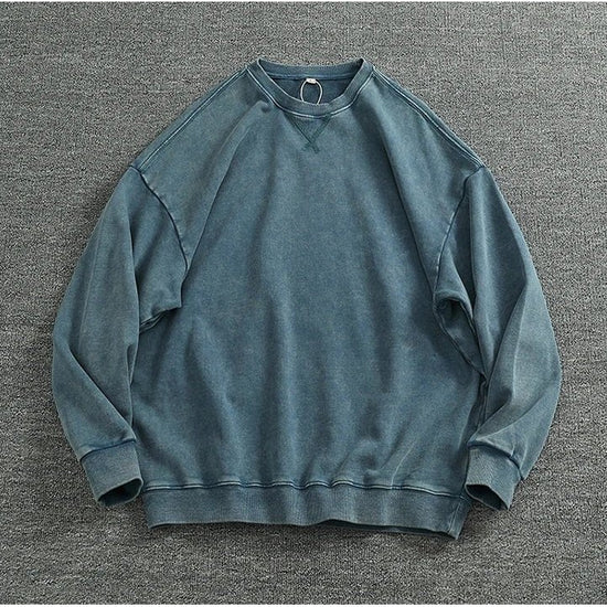American retro oversized sweater
