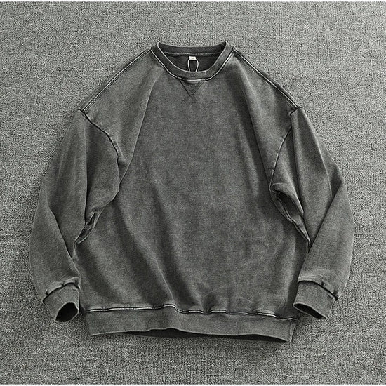 American retro oversized sweater
