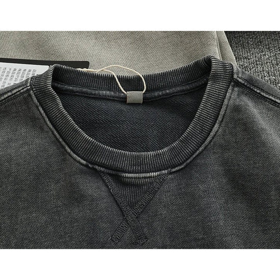 American retro oversized sweater