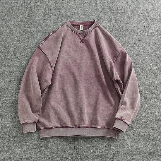 American retro oversized sweater