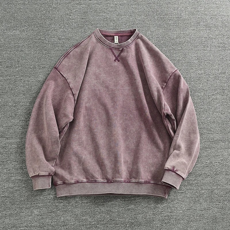 American retro oversized sweater