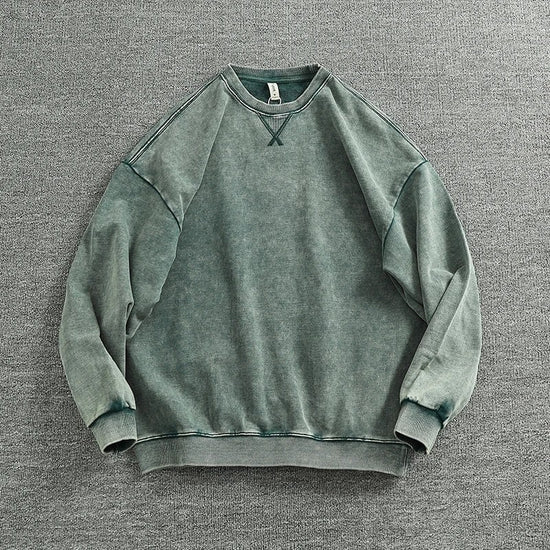 American retro oversized sweater