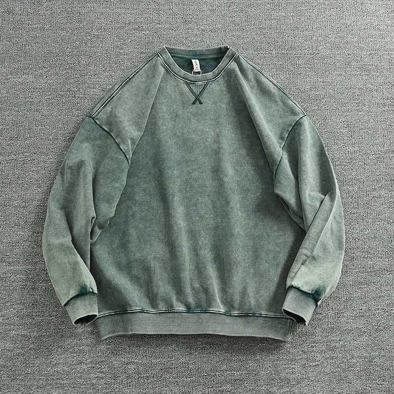 American retro oversized sweater
