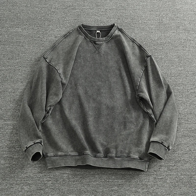 American retro oversized sweater