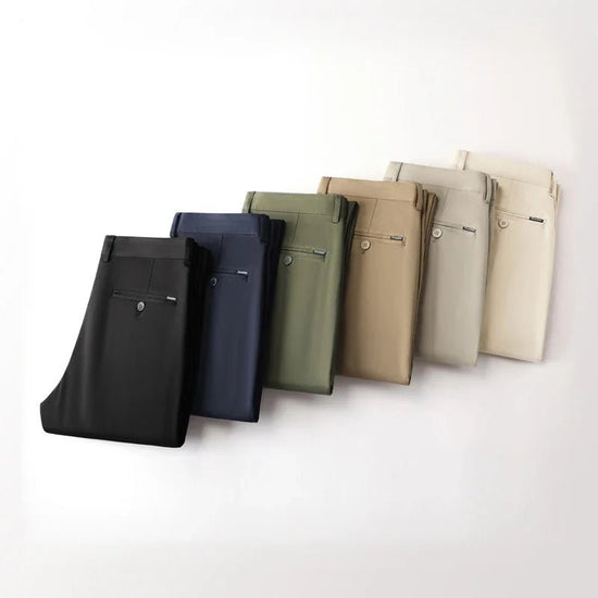 Anti-wrinkle casual premium trousers