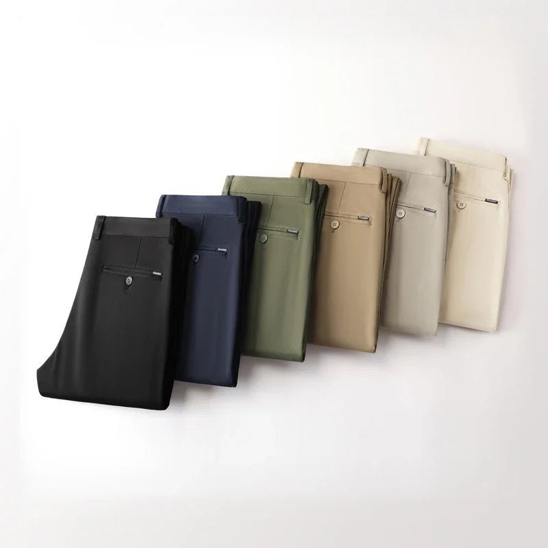 Anti-wrinkle casual premium trousers