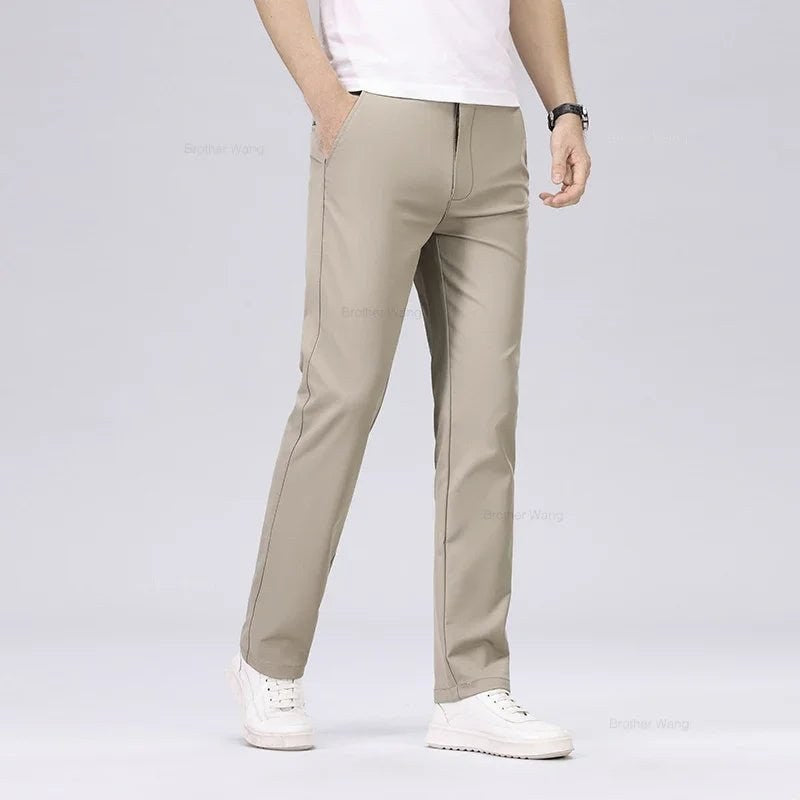 Anti-wrinkle casual premium trousers
