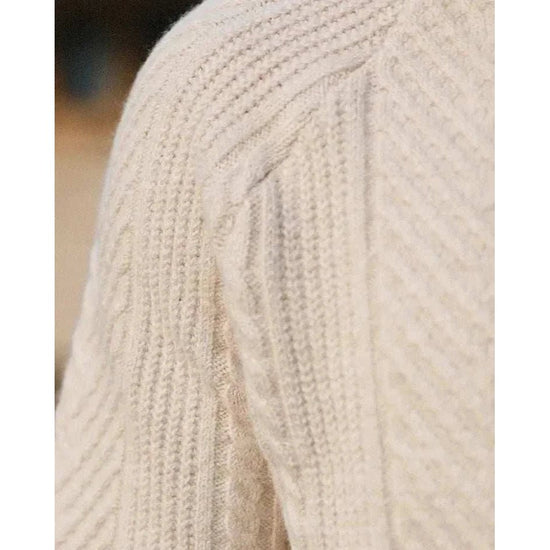 Autumn lapel regular fit sweater