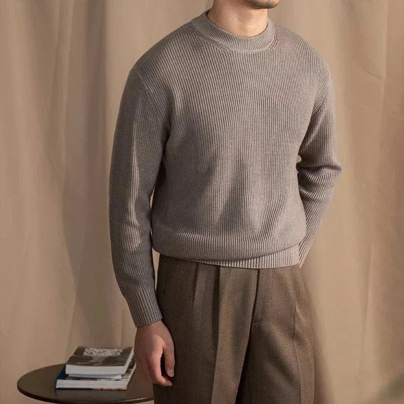 Autumn warm wool sweater