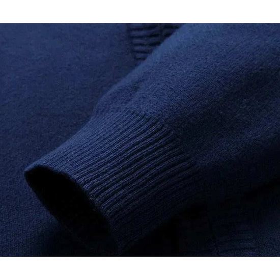 Autumn zipper cotton cardigan