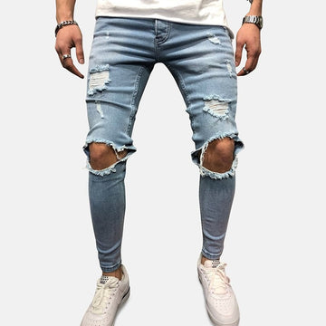 Blue Ripped Jeans