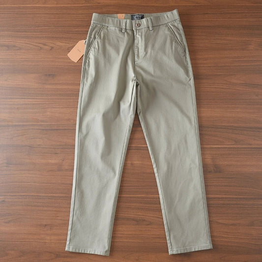 British casual chinos