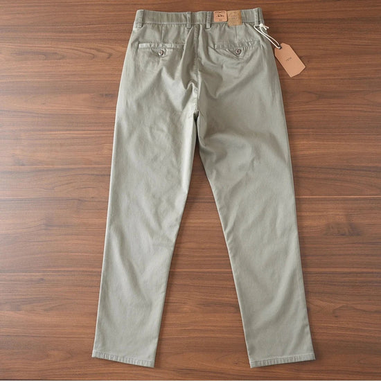 British casual chinos