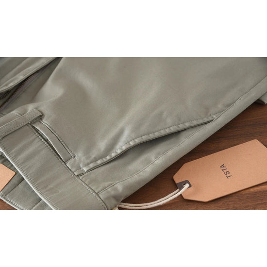 British casual chinos