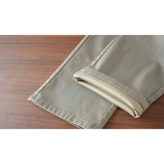 British casual chinos
