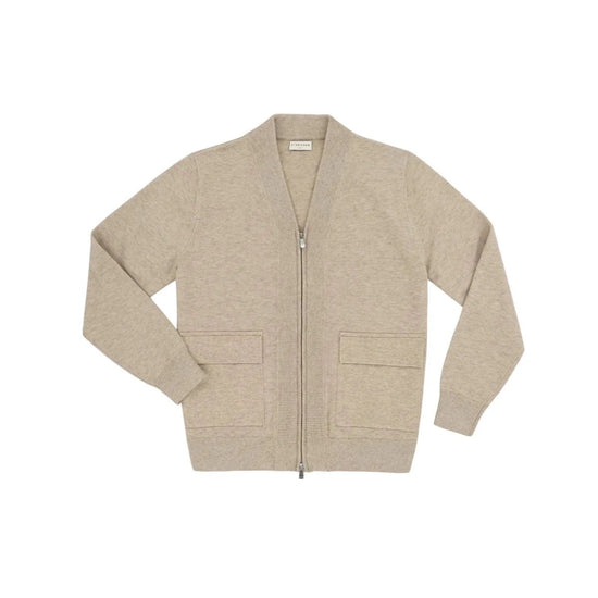 British pullover old money cardigan