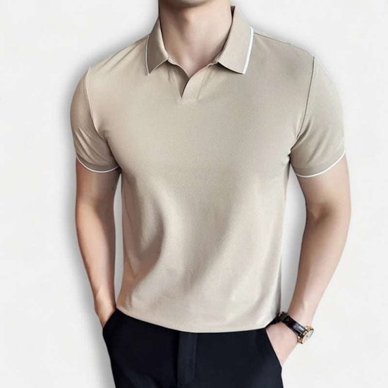 British slim-fit summer polo shirt