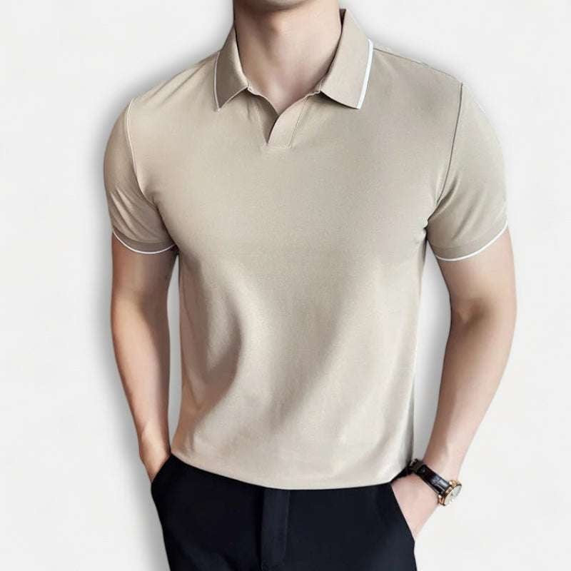 British slim-fit summer polo shirt