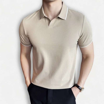 British slim-fit summer polo shirt