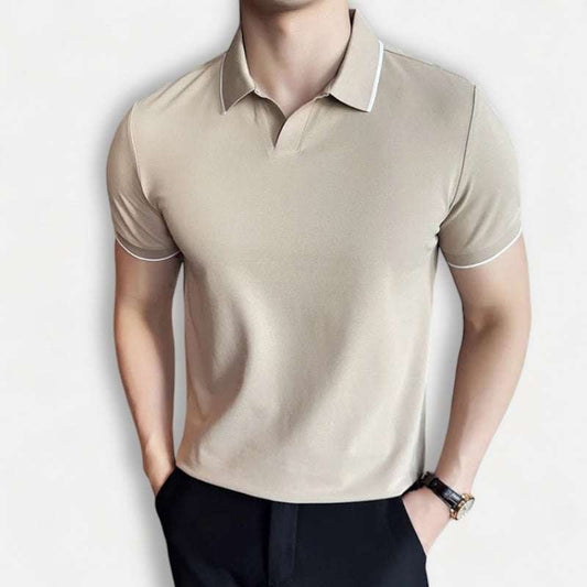 British slim-fit summer polo shirt