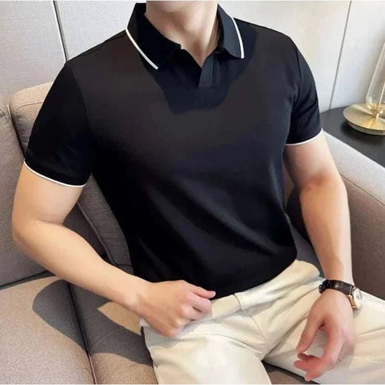 British slim-fit summer polo shirt