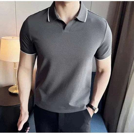 British slim-fit summer polo shirt