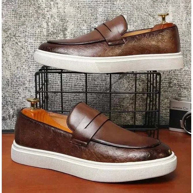 British style casual loafers