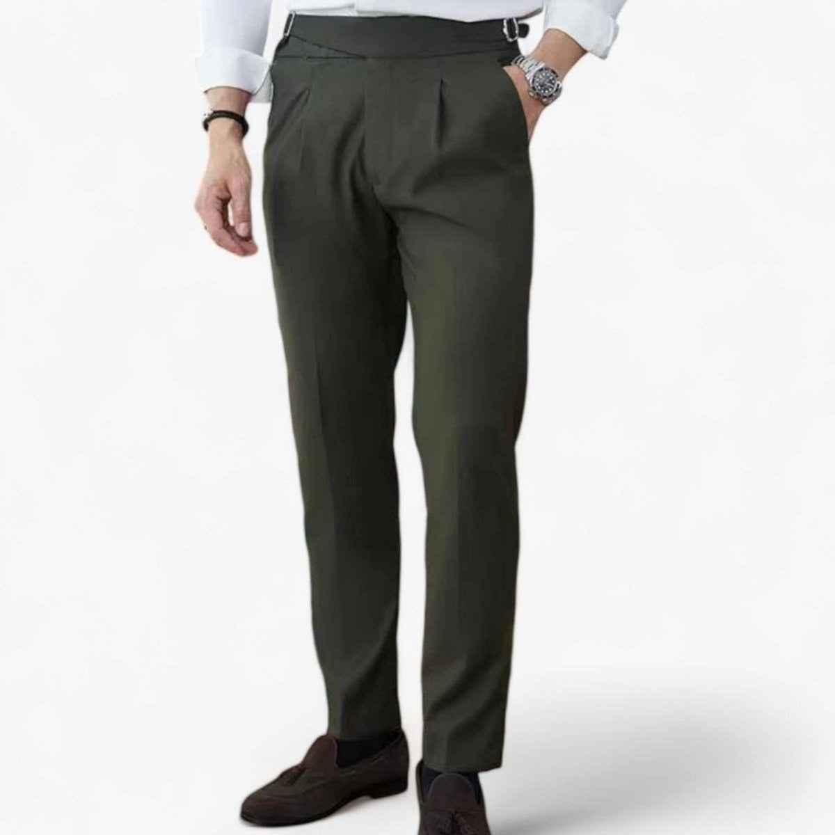 British suit elegant pants