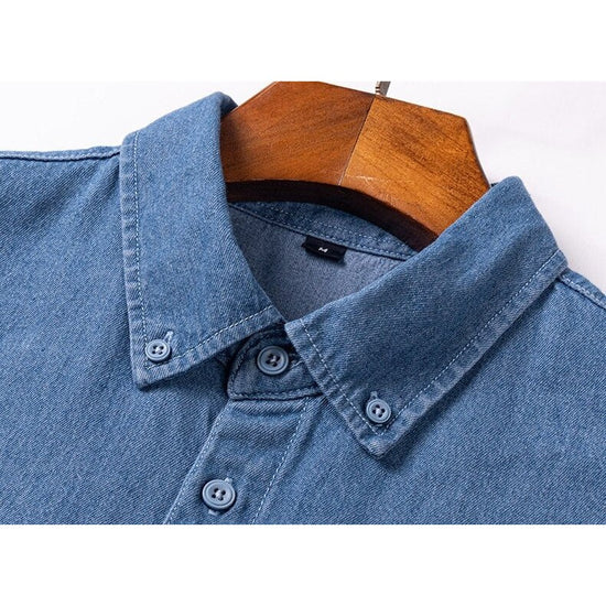 Business Casual Denim Shirt
