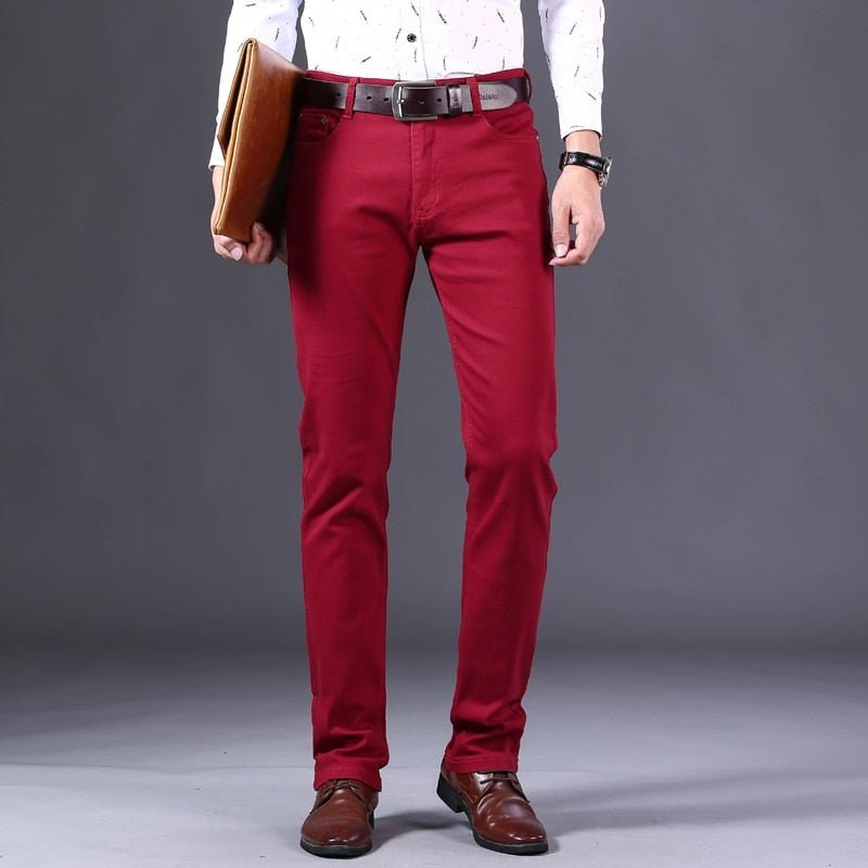 Business Casual White Jeans