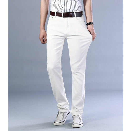 Business Casual White Jeans