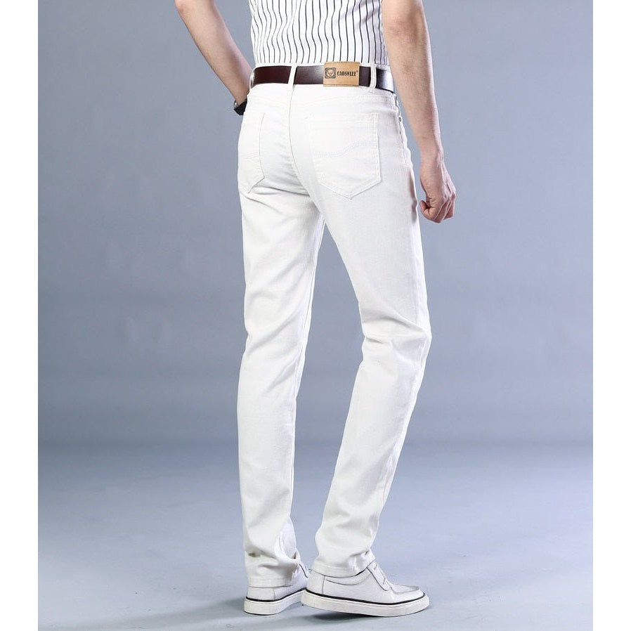 Business Casual White Jeans